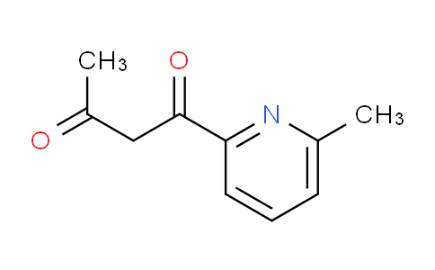 CAS No. 1020037-93-7, 1-(6-Methylpyridin-2-yl)butane-1,3-dione