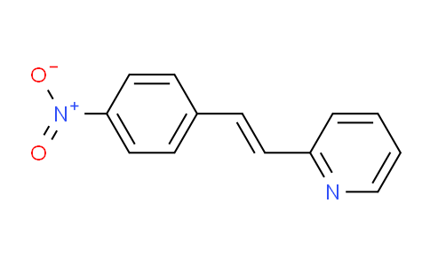 CAS No. 1023-67-2, 2-[(E)-2-(4-Nitrophenyl)vinyl]pyridine