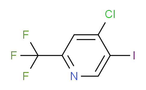 CAS No. 1027818-88-7, 4-Chloro-5-iodo-2-(trifluoromethyl)pyridine