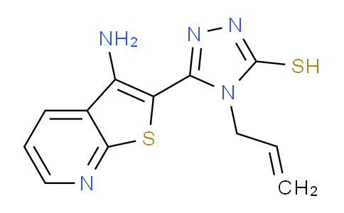 CAS No. 1030430-60-4, 4-Allyl-5-(3-aminothieno[2,3-b]pyridin-2-yl)-4h-1,2,4-triazole-3-thiol