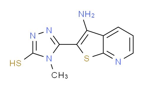 CAS No. 1030430-84-2, 5-(3-Aminothieno[2,3-b]pyridin-2-yl)-4-methyl-4h-1,2,4-triazole-3-thiol