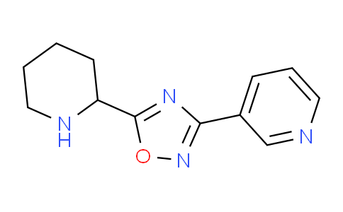 CAS No. 1036471-54-1, 3-[5-(Piperidin-2-yl)-1,2,4-oxadiazol-3-yl]pyridine
