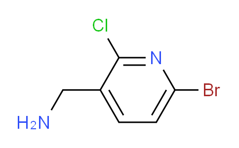 CAS No. 1060815-70-4, (6-Bromo-2-chloropyridin-3-yl)methanamine