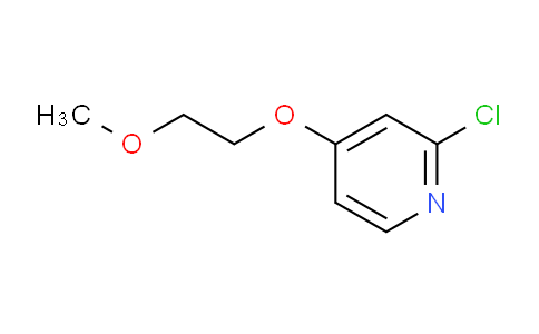 CAS No. 1067914-32-2, 2-Chloro-4-(2-methoxyethoxy)pyridine