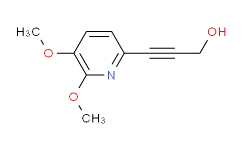 CAS No. 1087659-28-6, 3-(5,6-Dimethoxypyridin-2-yl)prop-2-yn-1-ol