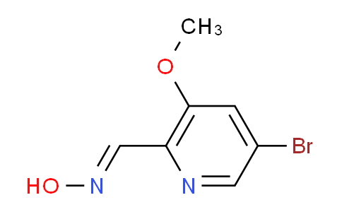 CAS No. 1087659-33-3, 5-Bromo-3-methoxypicolinaldehyde oxime