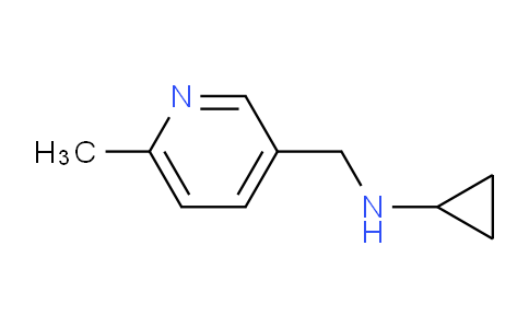 CAS No. 1094655-05-6, N-[(6-Methylpyridin-3-yl)methyl]cyclopropanamine