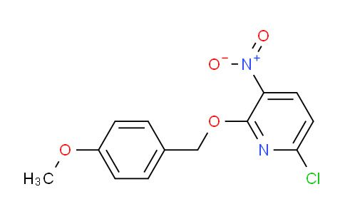CAS No. 1097080-93-7, 6-Chloro-2-(4-methoxy-benzyloxy)-3-nitro-pyridine