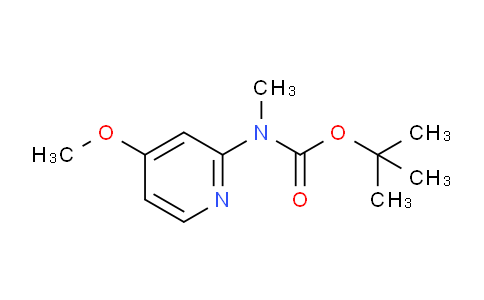 CAS No. 1104455-49-3, (4-Methoxy-pyridin-2-yl)-methyl-carbamic acid tert-butyl ester