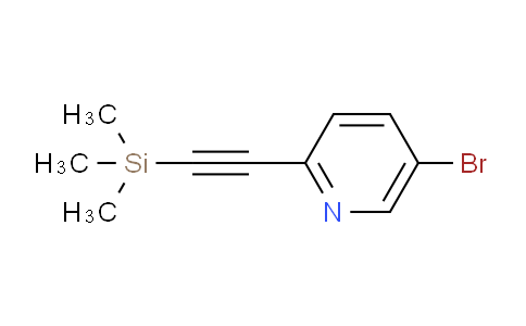 CAS No. 111770-80-0, 5-Bromo-2-[2-(trimethylsilyl)ethynyl]pyridine