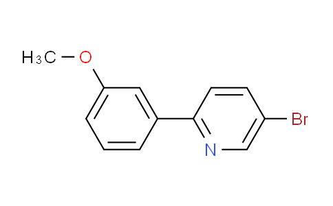 CAS No. 1119089-23-4, 5-Bromo-2-(3-methoxyphenyl)pyridine