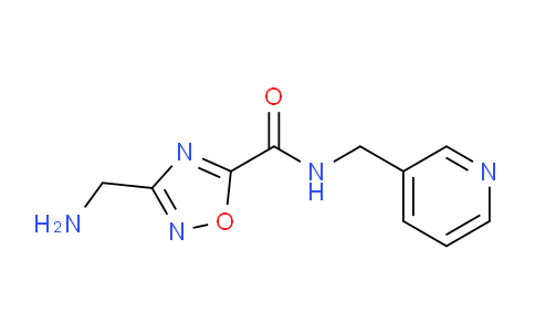 CAS No. 1119449-51-2, 3-(Aminomethyl)-n-(pyridin-3-ylmethyl)-1,2,4-oxadiazole-5-carboxamide