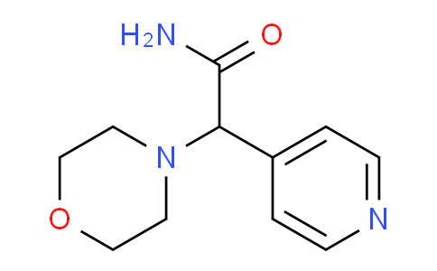 CAS No. 1119452-15-1, 2-Morpholin-4-yl-2-pyridin-4-ylacetamide