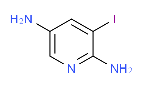 CAS No. 1125410-09-4, 2,5-Diamino-3-iodopyridine