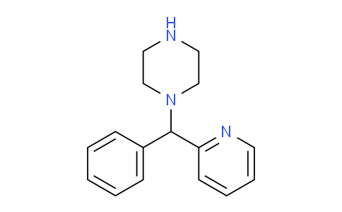 CAS No. 113699-75-5, 1-[Phenyl(pyridin-2-yl)methyl]piperazine