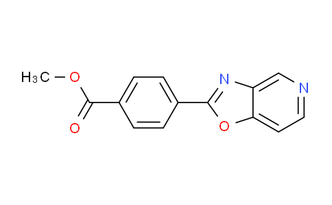 CAS No. 1154060-49-7, Methyl 4-[oxazolo[4,5-c]pyridin-2-yl]benzoate