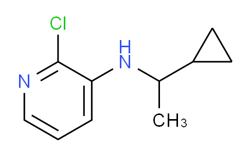 CAS No. 1155019-81-0, 2-Chloro-n-(1-cyclopropylethyl)pyridin-3-amine