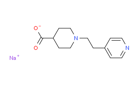 CAS No. 1158260-61-7, Sodium 1-(2-pyridin-4-ylethyl)piperidine-4-carboxylate