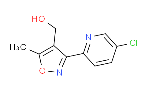 CAS No. 1159252-17-1, [3-(5-Chloro-pyridin-2-yl)-5-methyl-isoxazol-4-yl]-methanol