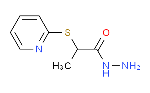 CAS No. 1171706-57-2, 2-(Pyridin-2-ylthio)propanohydrazide