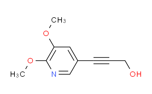 CAS No. 1171919-89-3, 3-(5,6-Dimethoxypyridin-3-yl)prop-2-yn-1-ol