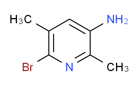 CAS No. 1171975-51-1, 6-Bromo-2,5-dimethylpyridin-3-amine