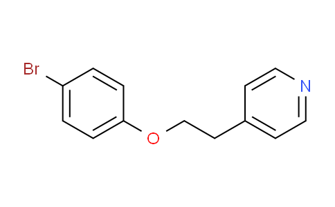 CAS No. 1183352-95-5, 4-[2-(4-bromophenoxy)ethyl]pyridine