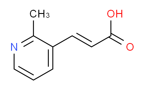 CAS No. 118419-95-7, 3-(2-Methylpyridin-3-yl)prop-2-enoic acid
