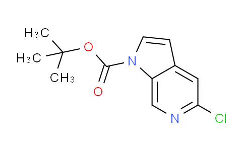 CAS No. 1184844-58-3, tert-Butyl 5-chloro-1h-pyrrolo[2,3-c]pyridine-1-carboxylate