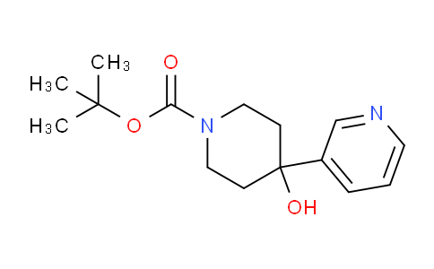 CAS No. 1191240-34-2, tert-Butyl 4-hydroxy-4-(pyridin-3-yl)piperidine-1-carboxylate