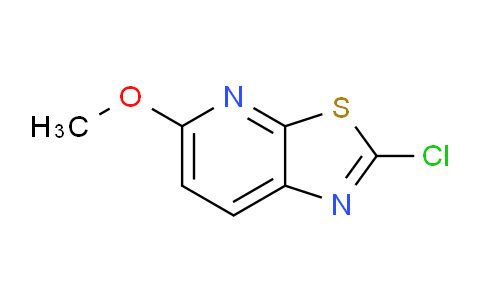 CAS No. 1196154-04-7, 2-Chloro-5-methoxy-thiazolo[5,4-b]pyridine