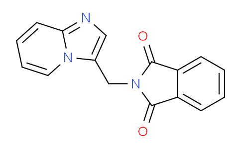CAS No. 1199215-92-3, 2-(Imidazo[1,2-a]pyridin-3-ylmethyl)-1h-isoindole-1,3(2h)-dione