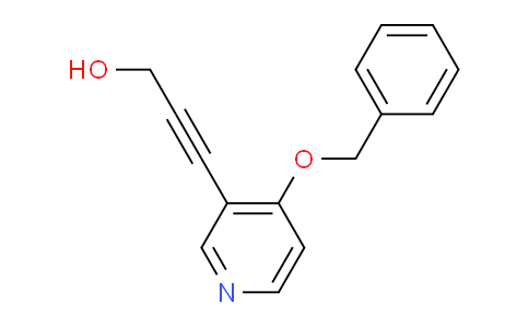 CAS No. 1203498-96-7, 3-(4-(Benzyloxy)pyridin-3-yl)prop-2-yn-1-ol