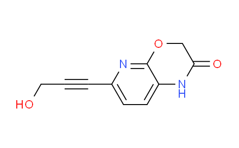 CAS No. 1203499-41-5, 6-(3-Hydroxyprop-1-ynyl)-1h-pyrido-[2,3-b][1,4]oxazin-2(3h)-one