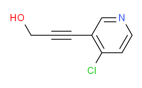 CAS No. 1203499-62-0, 3-(4-Chloropyridin-3-yl)prop-2-yn-1-ol