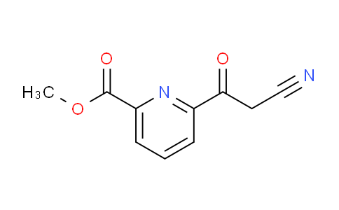 CAS No. 1206969-75-6, 3-Oxo-3-(6'-methoxylcarbonylpyridin-2-yl)propanenitrile