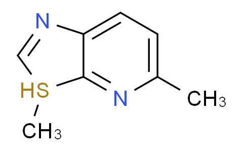 CAS No. 1206970-06-0, 5-Methyl-2-(methylthio)oxazolo[5,4-b]pyridine