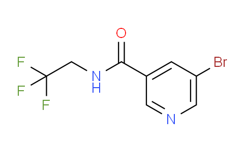 CAS No. 1207049-99-7, 5-Bromo-n-(2,2,2-trifluoroethyl)pyridine-3-carboxamide