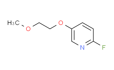 MC714838 | 1209778-75-5 | 2-Fluoro-5-(2-methoxyethoxy)pyridine