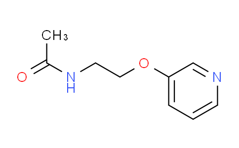 CAS No. 1212061-25-0, N-[2-(Pyridin-3-yloxy)ethyl]acetamide