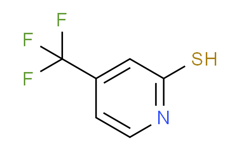 CAS No. 121307-79-7, 4-(Trifluoromethyl)pyridine-2-thiol