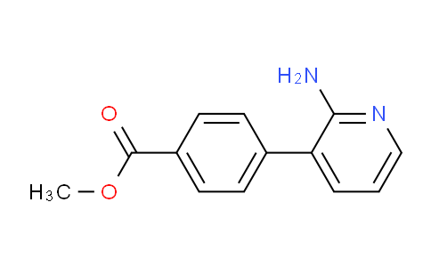 CAS No. 1216772-15-4, Methyl 4-(2-aminopyridin-3-yl)benzoate