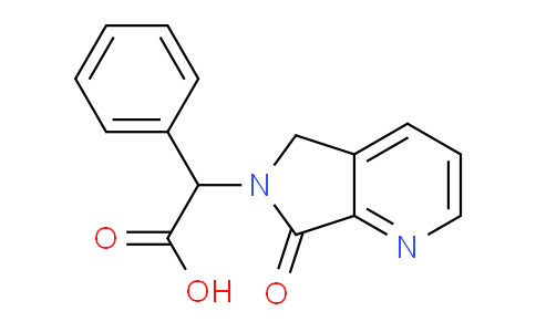 CAS No. 1218480-55-7, 2-(7-Oxo-5h-pyrrolo[3,4-b]pyridin-6(7h)-yl)-2-phenylacetic acid
