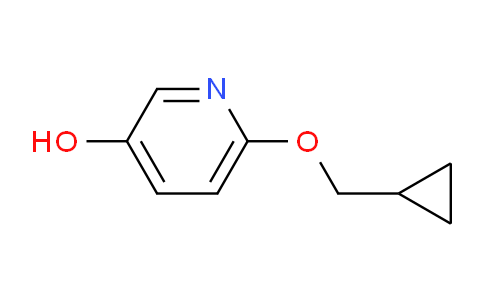 CAS No. 1224719-40-7, 6-(Cyclopropylmethoxy)-3-pyridinol