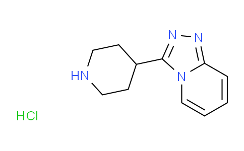 CAS No. 1225150-46-8, 3-(4-Piperidyl)-[1,2,4]triazolo[4,3-a]pyridine hydrochloride