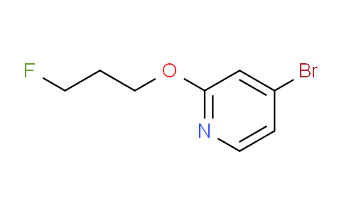 CAS No. 1226799-95-6, 4-Bromo-2-(3-fluoropropoxy)pyridine