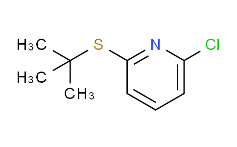 CAS No. 122733-89-5, 2-(tert-Butylsulfanyl)-6-chloropyridine