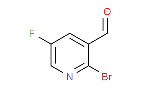 CAS No. 1227562-02-8, 2-Bromo-5-fluoropyridine-3-carbaldehyde
