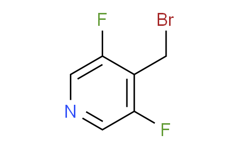 CAS No. 1227574-15-3, 4-(Bromomethyl)-3,5-difluoropyridine