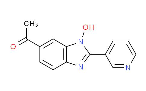 CAS No. 1228551-84-5, 1-(1-Hydroxy-2-pyridin-3-yl-1h-benzimidazol-6-yl)ethanone